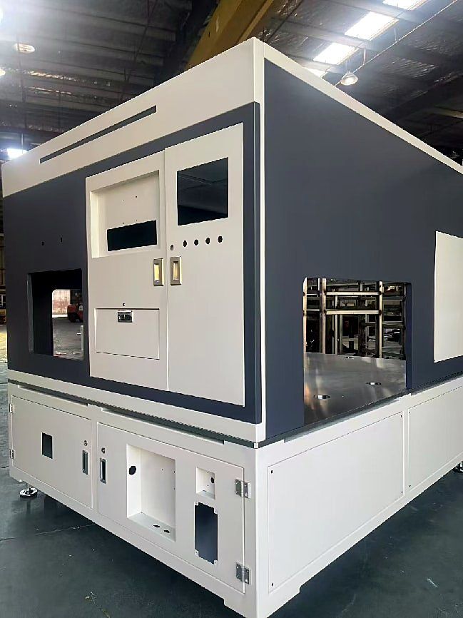 Sheet metal housing for automation equipment